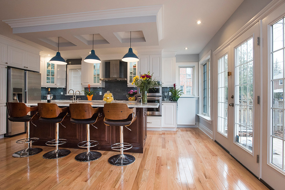 Rear Addition and Renovation, Etobicoke Transitional Kitchen