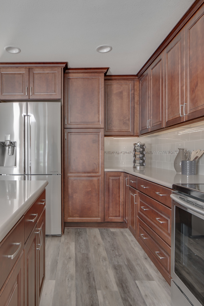 Reborn Cabinets Kitchen Remodel With Wellborn Cabinets - Contemporary ...