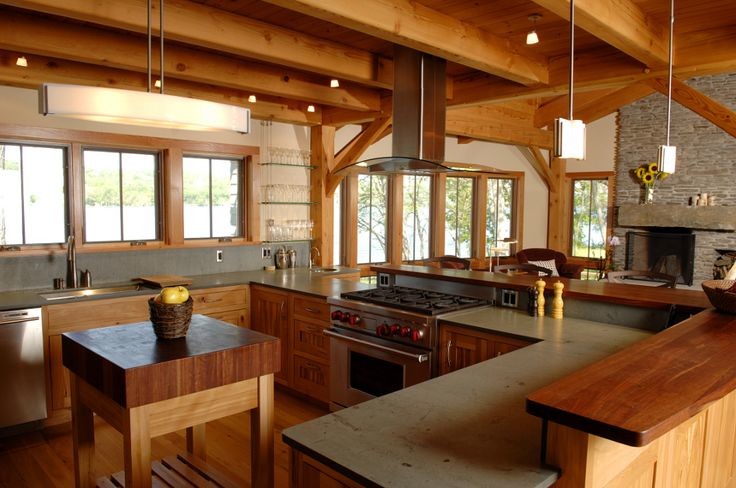 Reclaimed Timber Projects - Kitchen - New York - by New Energy Works ...