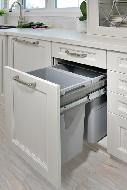 View of Recycling & Waste Pull-Outs - Transitional - Kitchen - Toronto - by ...