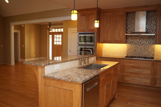 Red Birch Kitchen Handcrafted Beauty Transitional Kitchen Other By Taylor Made Cabinets Leominster Ma