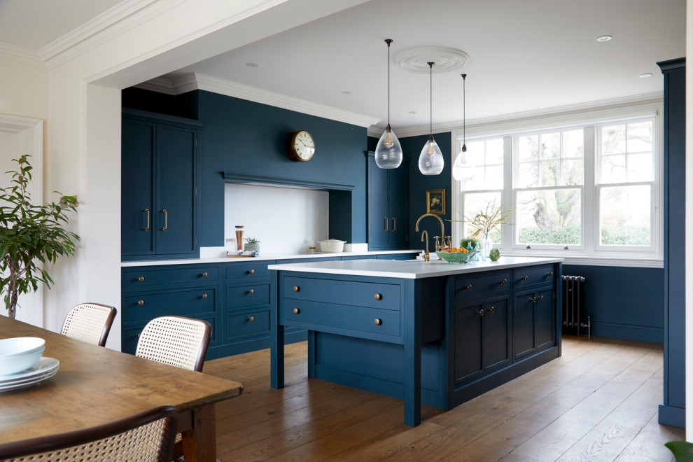 Inspiration for a traditional kitchen in Essex.