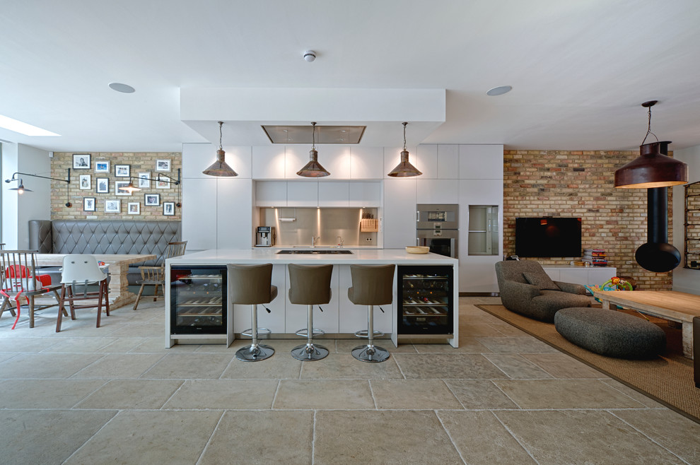 Refurbishing in Chelsea - Contemporary - Kitchen - Surrey - by space + style by Marco Joe Fazio Ltd