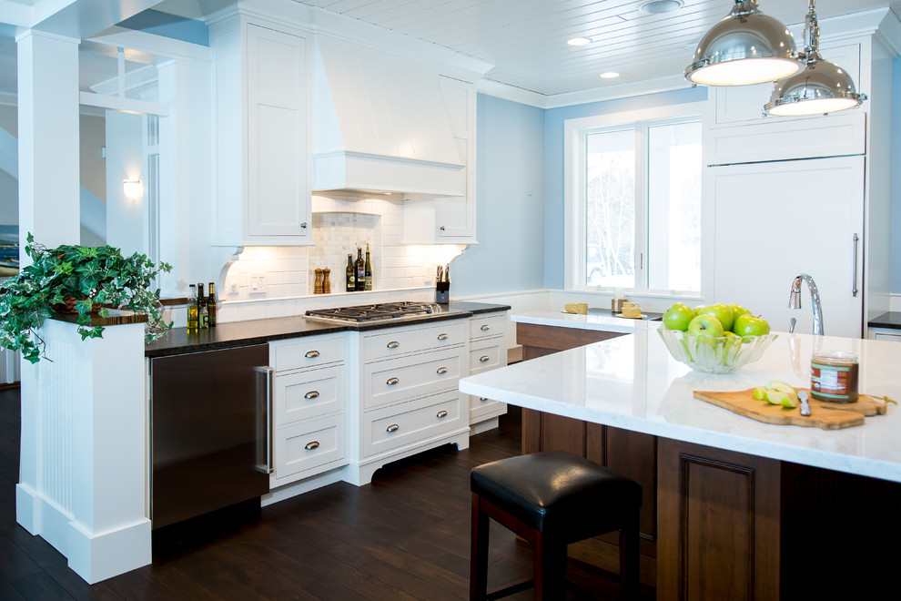 Photo of a nautical kitchen in Other.