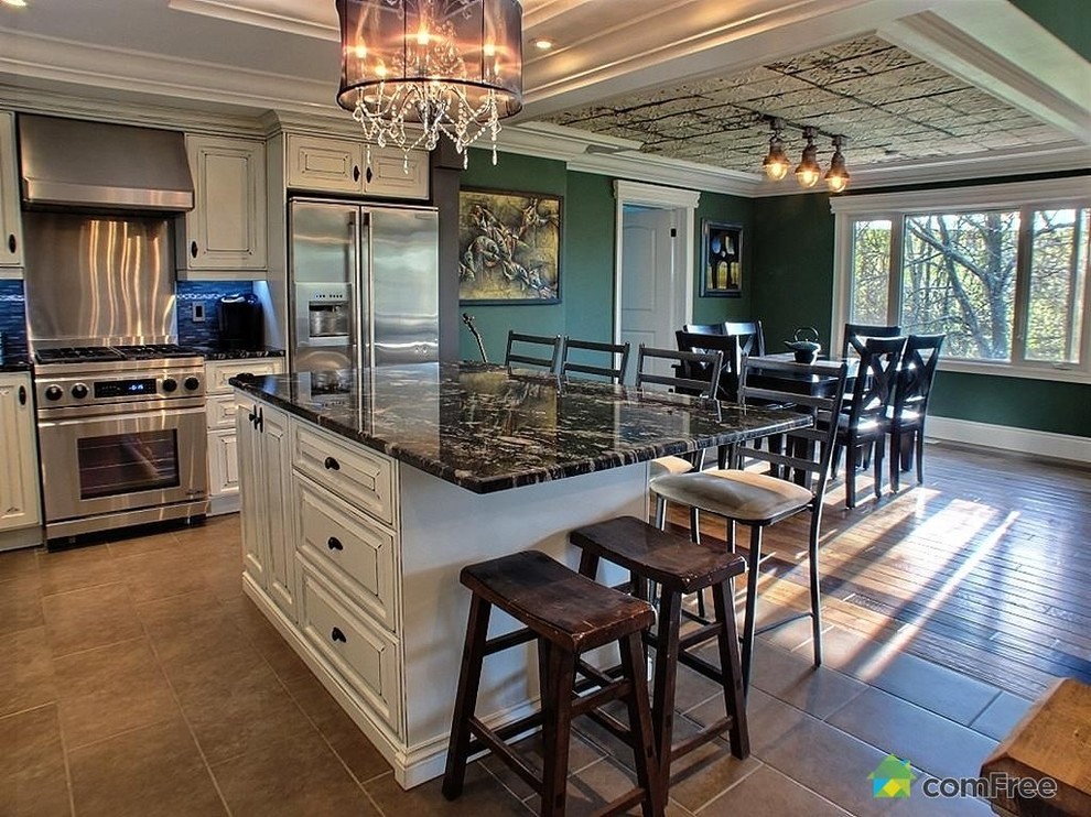 Renovation Transitional Kitchen Toronto by Foamcore Mouldings