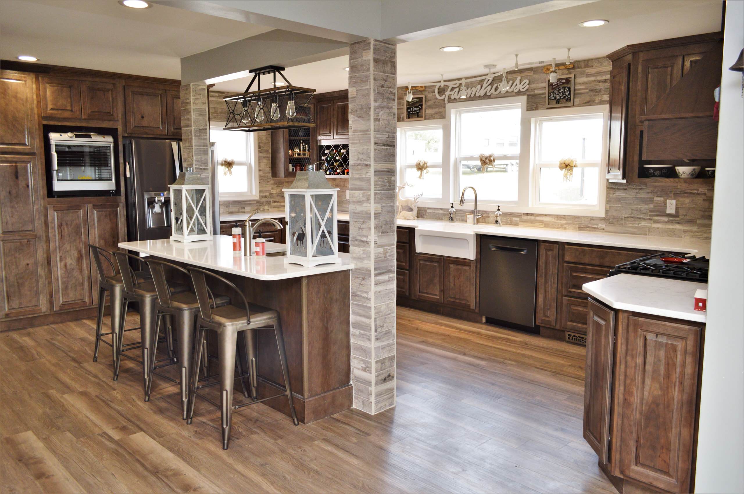 81+ Farmhouse Kitchen Cabinets (GORGEOUS LOOK) - Stylish Cabinets