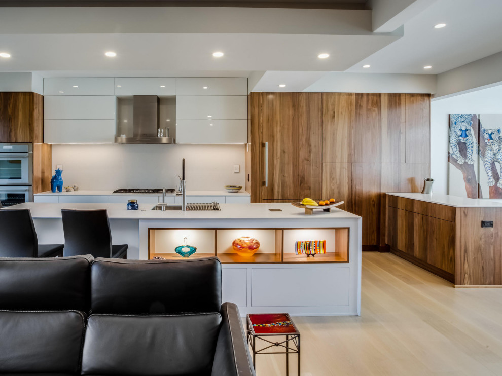 Reston Lakefront Townhome Contemporary First Floor Contemporary