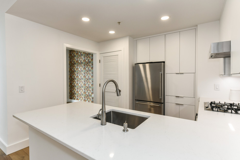 Kitchen - contemporary kitchen idea in DC Metro