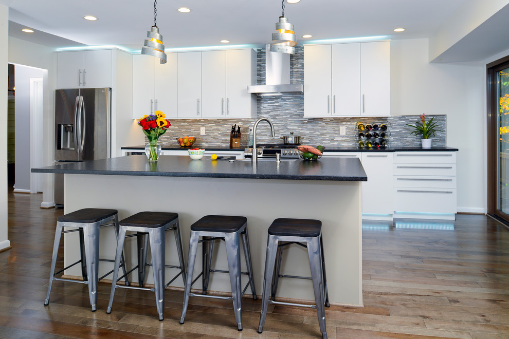 RESTON, VIRGINIAMODERN/CONTEMPORARY KITCHEN REMODEL Modern