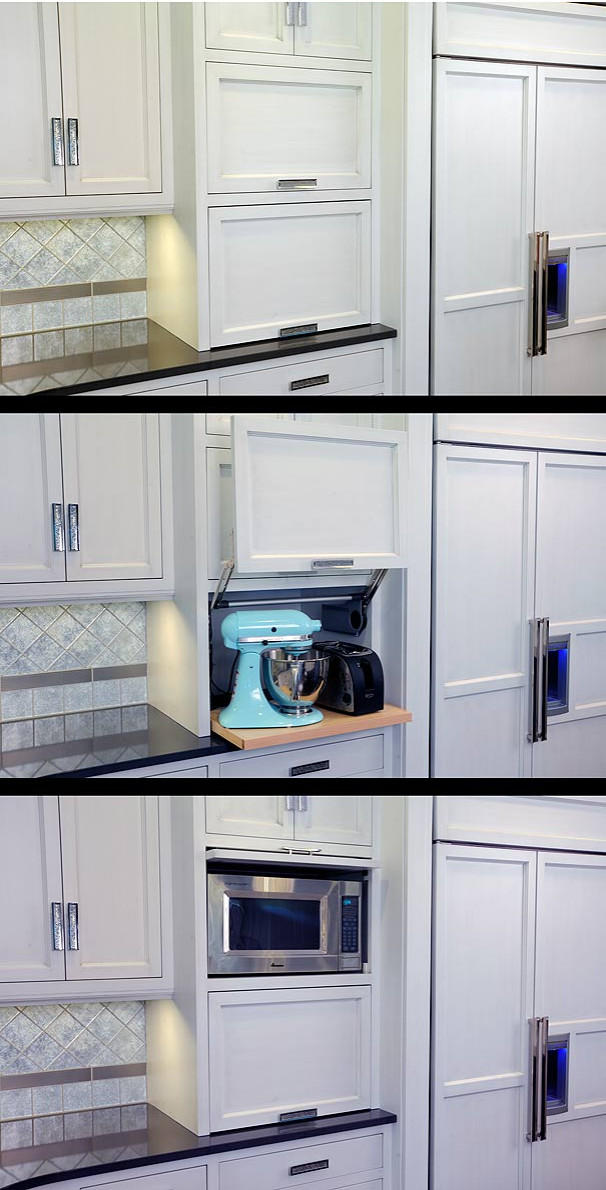 Hideaway Microwave Photos Ideas Houzz