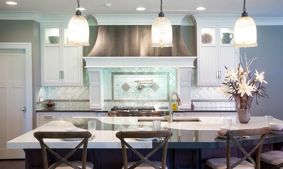 Restoration Hardware Style Home Transitional Kitchen Cleveland