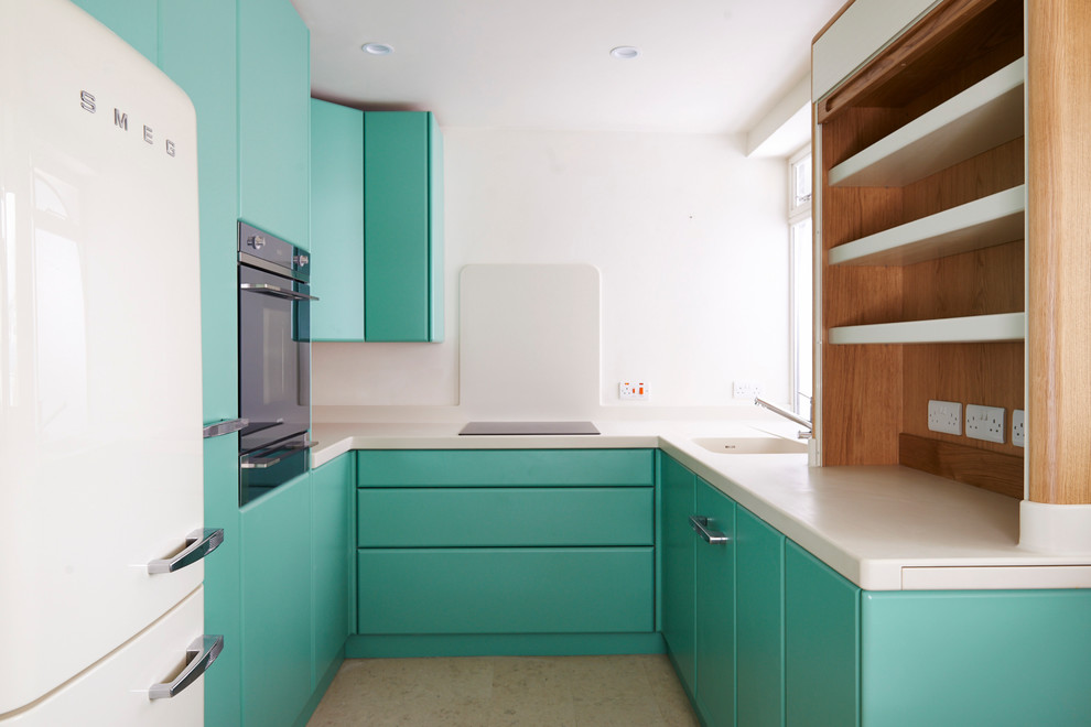 This is an example of a traditional kitchen in Sussex.