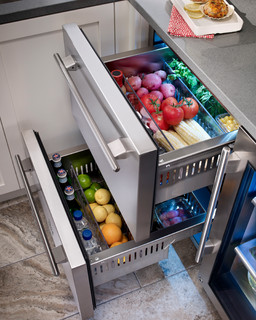 Under island fridge deals