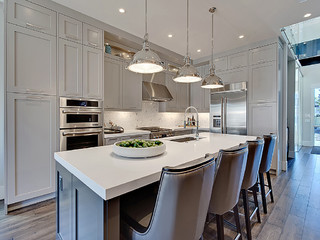 Richmond Luxury Showhome - Transitional - Kitchen - Calgary - by