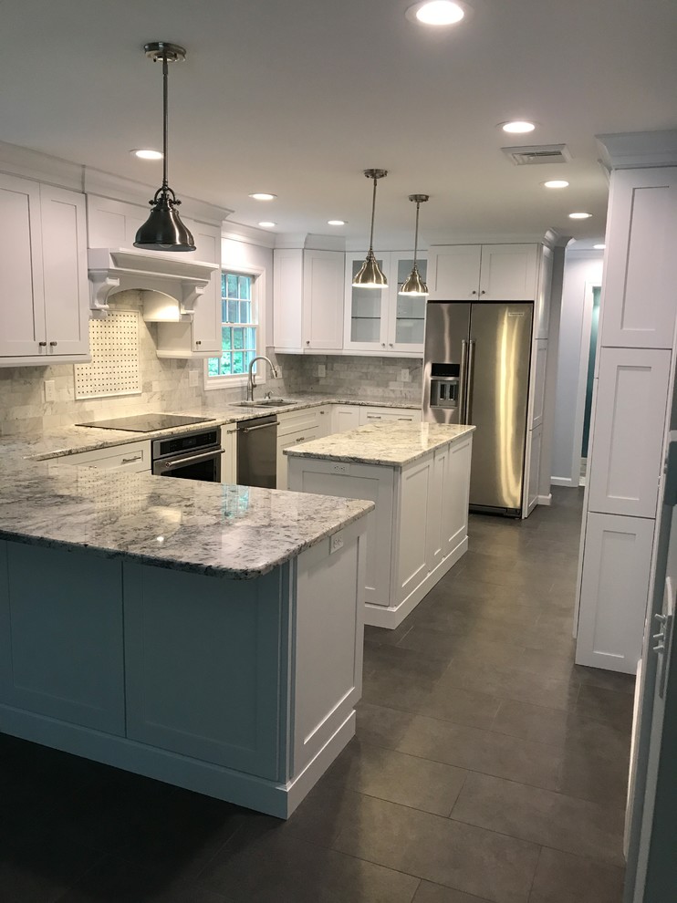 Ridgefield - Modern Meets Classic Kitchen/Bath/Laundry Makeover ...
