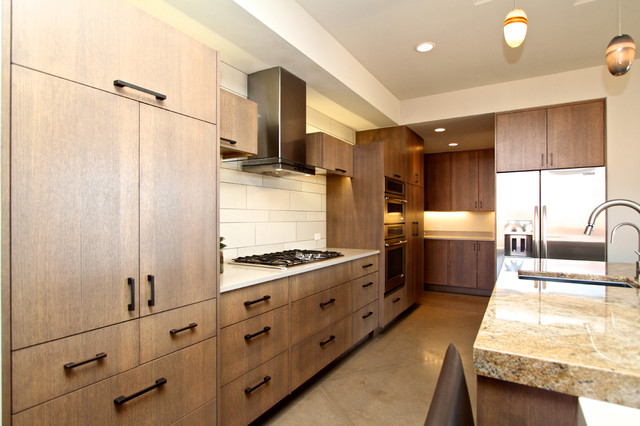 Rift Sawn White Oak Contemporary Kitchen Salt Lake City By