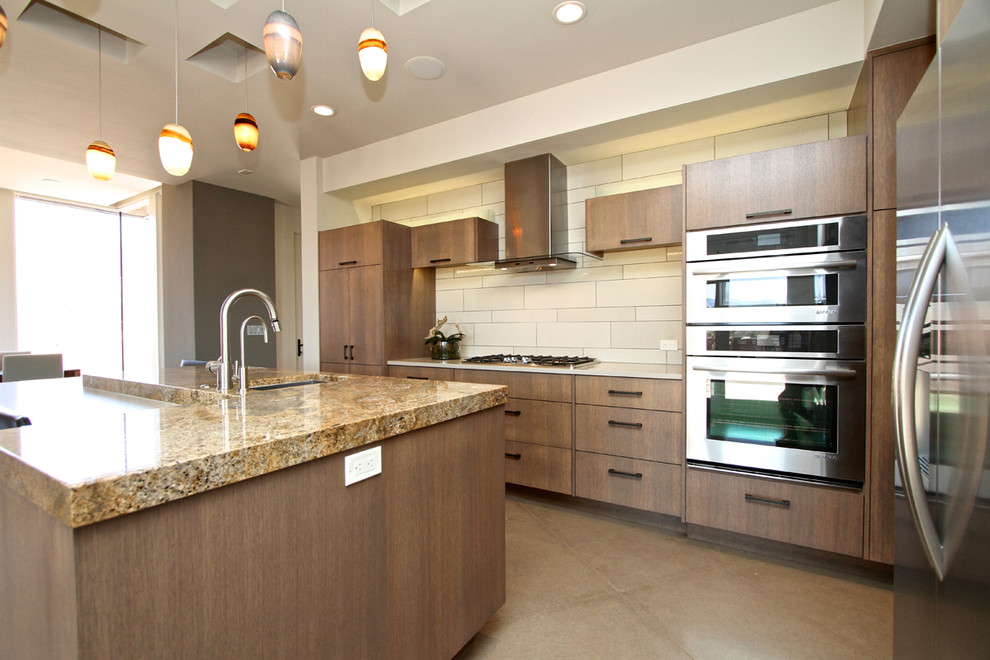 Rift Sawn White Oak - Contemporary - Kitchen - Salt Lake 