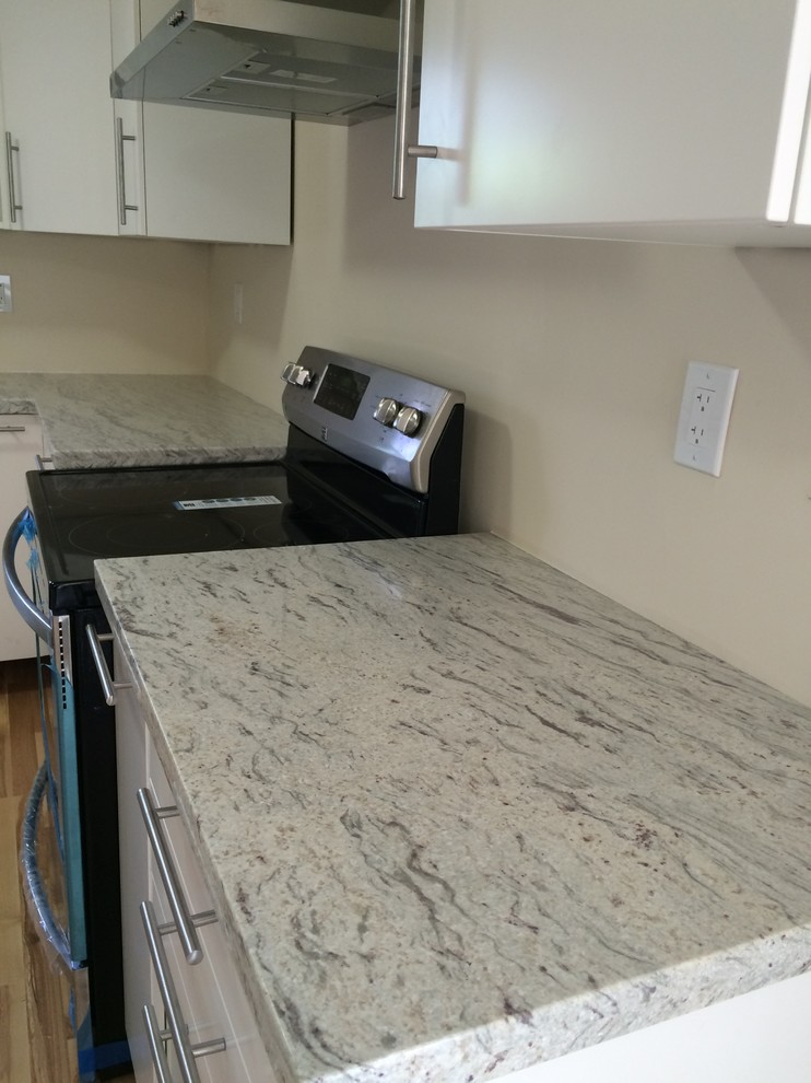 River White Granite Countertop - Contemporary - Kitchen ...