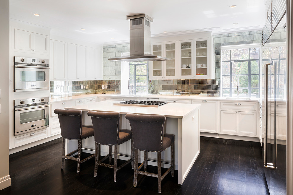 Riverdale Apartment Transitional Kitchen New York by BuiltIN