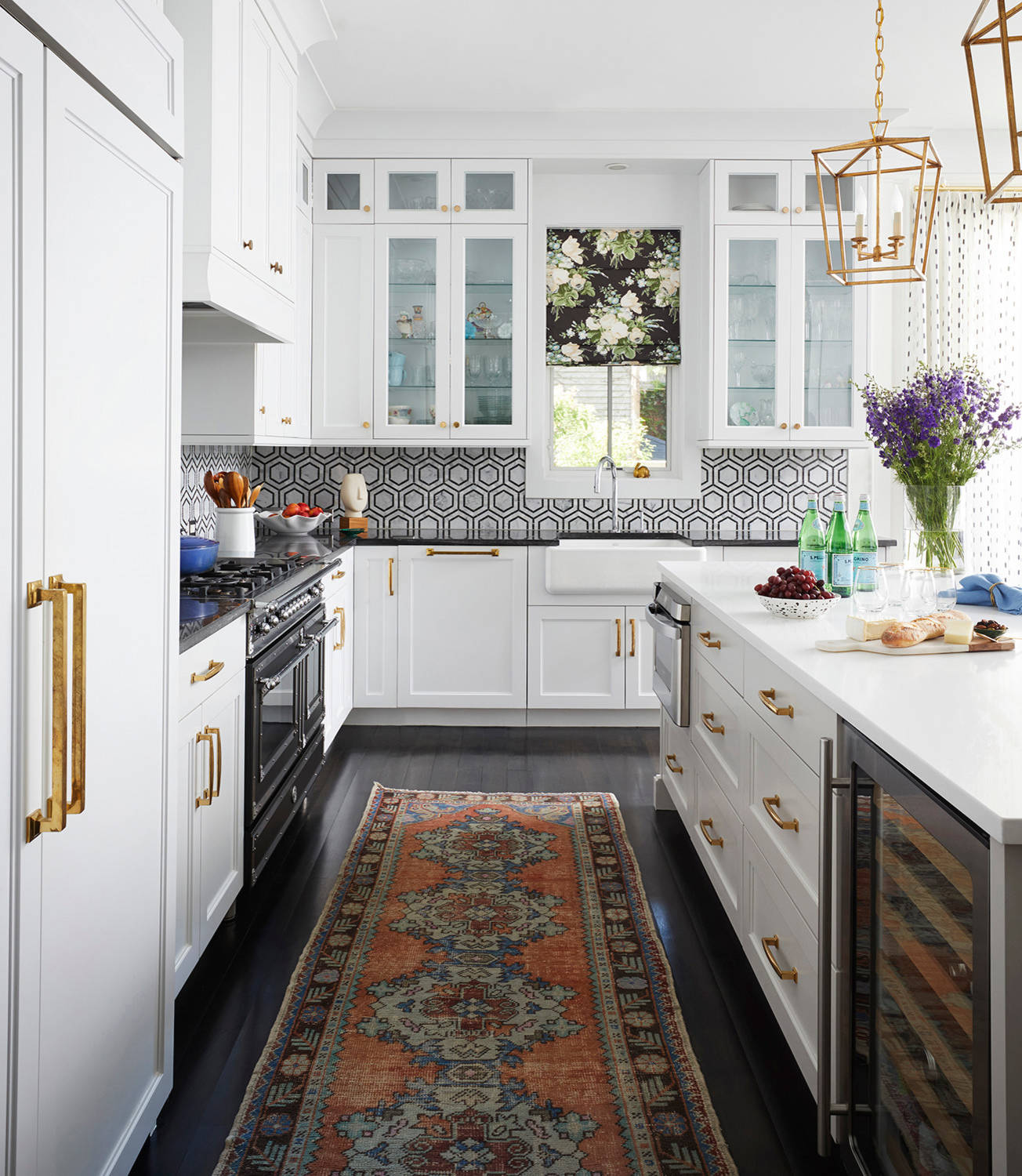 Kitchen Backsplash With Black Granite Countertops Things In The Kitchen   Rock And Roll Condo In Chicago Featured In Luxe Summer Thornton Design Inc Img~26b11d540cdaf6cf 14 1587 1 Faa9265 