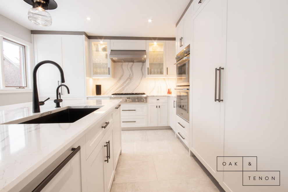 Rockingham Kitchen Contemporáneo Cocina Toronto de Oak & Tenon