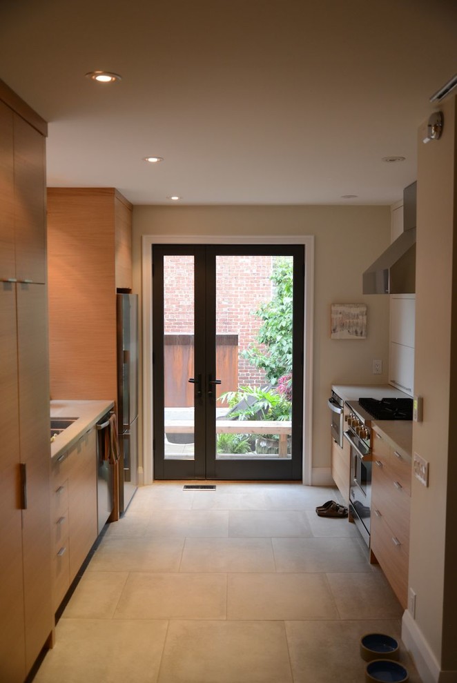 Roncesvalles Semi Modern Kitchen Toronto by Cloud 9 AV Inc. Houzz