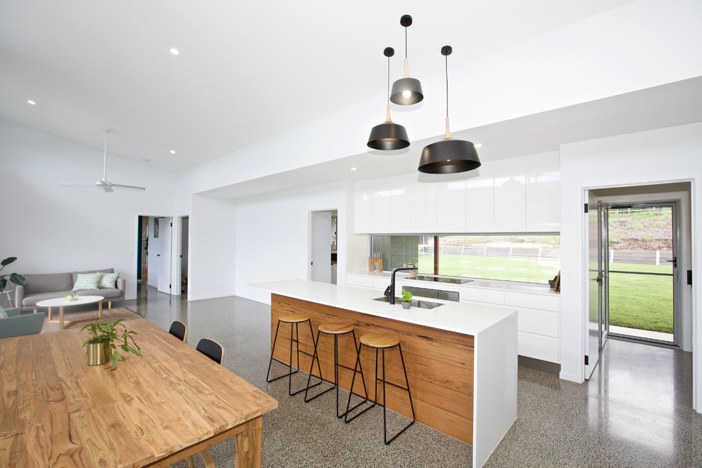 Rosemount Project Modern Kitchen Sunshine Coast by Seachange