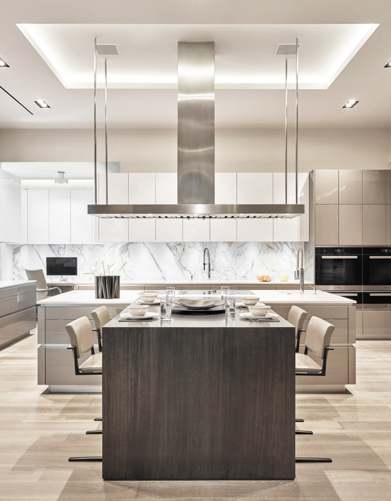 Kitchen - contemporary kitchen idea in Miami
