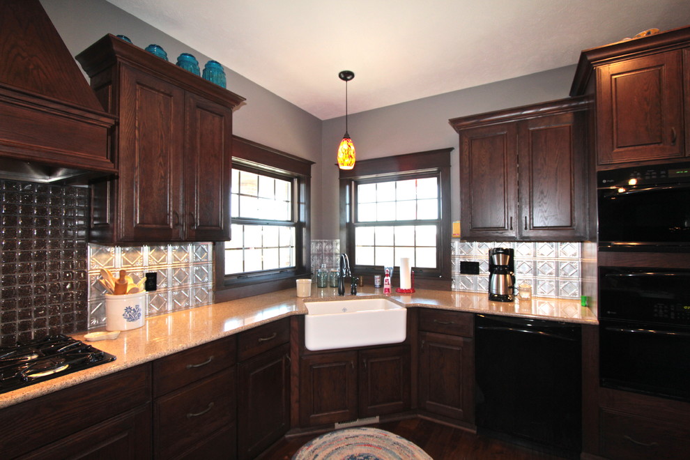 Rural Nebraska Traditional Kitchen Omaha by Merritt's Quality