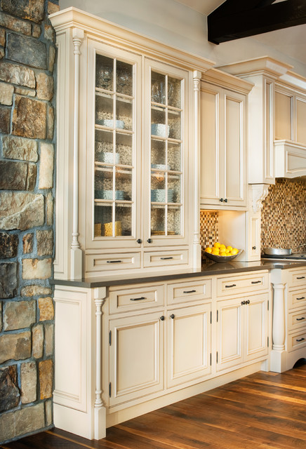 Rustic Americana - Rustic - Kitchen - Denver - by Greenfield Cabinetry ...