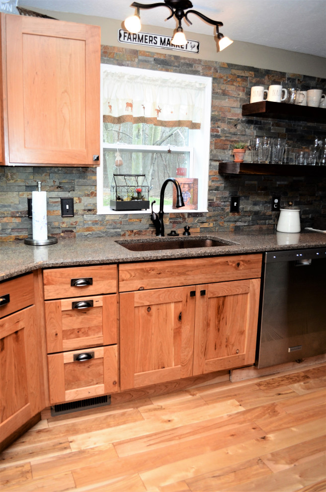 Rustic Cherry, Cabin Inspired Kitchen. Haas Signature Collection ...