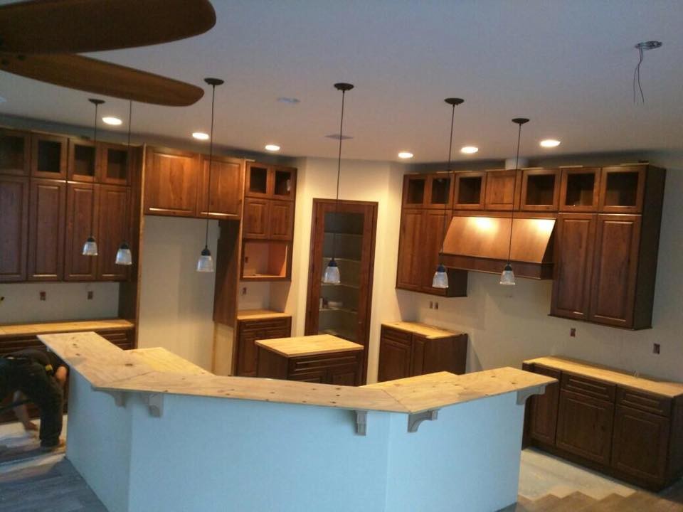 Rustic Hickory Kemper Kitchen Craftsman Kitchen Los