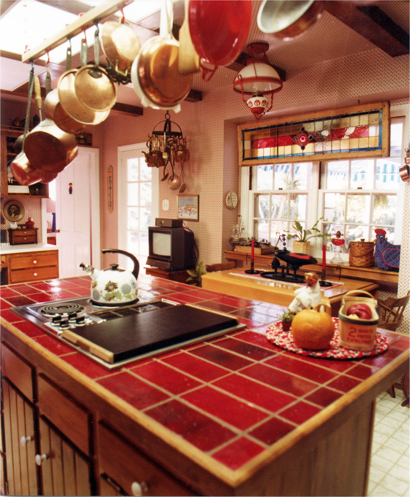 Rustic In Red Kitchen & Bath - Rustic - Kitchen - San Diego - by Danilo