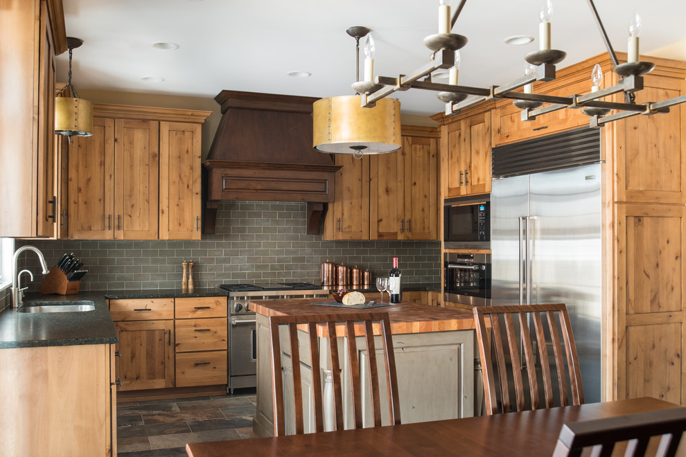 Rustic Kitchen - Rustic - Kitchen - Chicago | Houzz