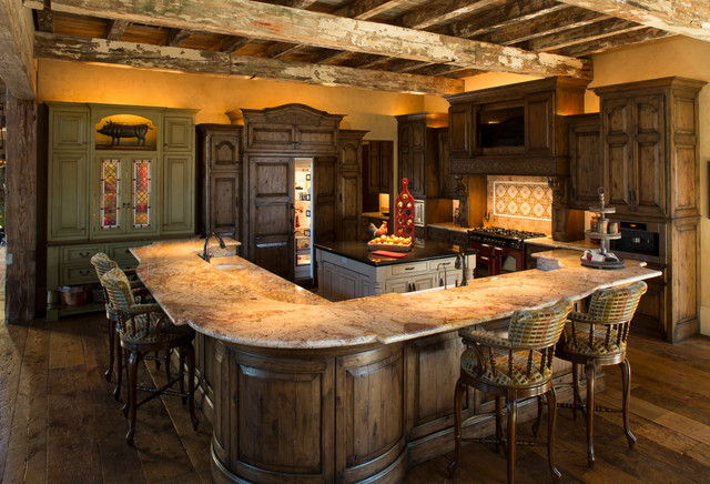 Rustic Lodge Style Home Kitchen Houston By Collaborative Design Group Architects Interiors Houzz Ie Rustic Lodge Style Home, Lodge Style Furniture