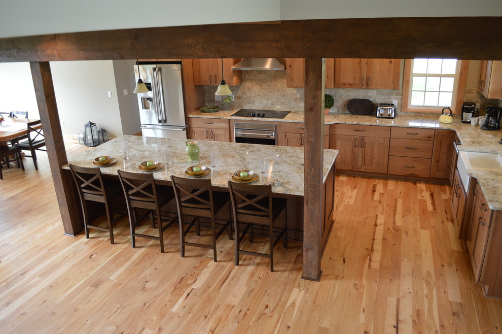 Rustic Modern Farmhouse Kitchen Farmhouse Kitchen Cleveland by