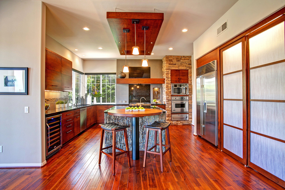 Rustic Zen Kitchen Contemporary Kitchen San Diego by Jackson Design & Remodeling Houzz