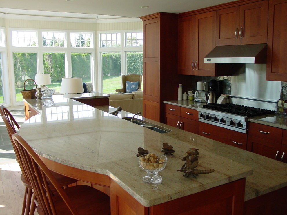 Sag Harbor Village Traditional Traditional Kitchen New York by