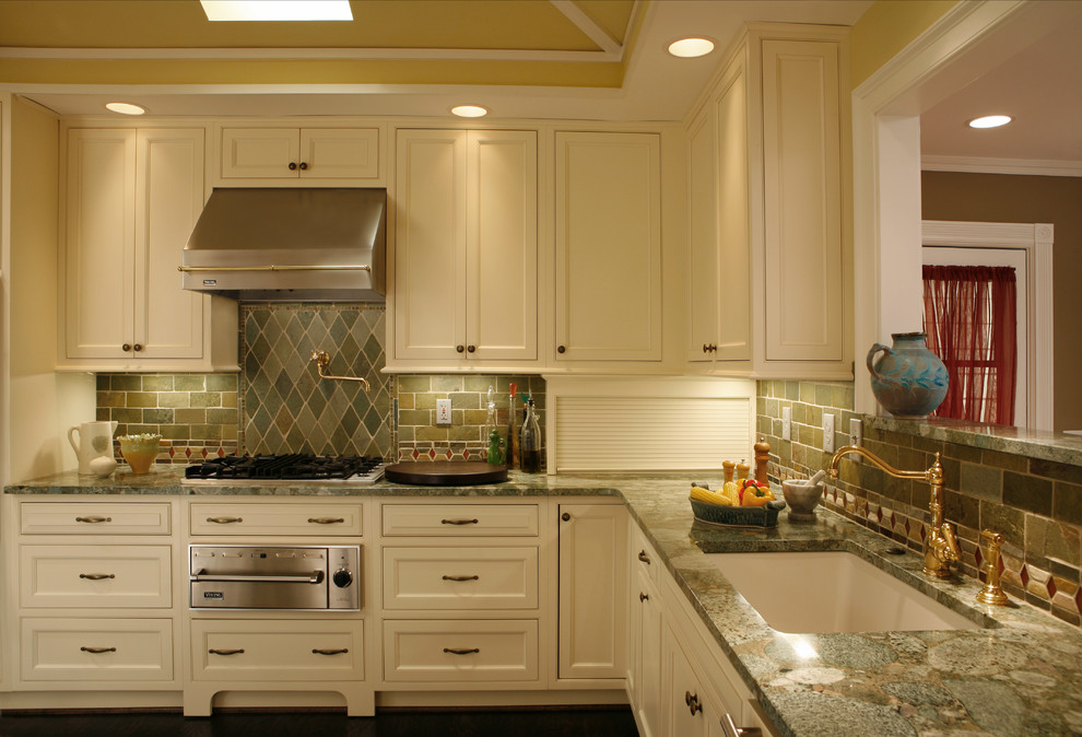 Same footprint-new layout - Traditional - Kitchen - Atlanta - by Pittam ...