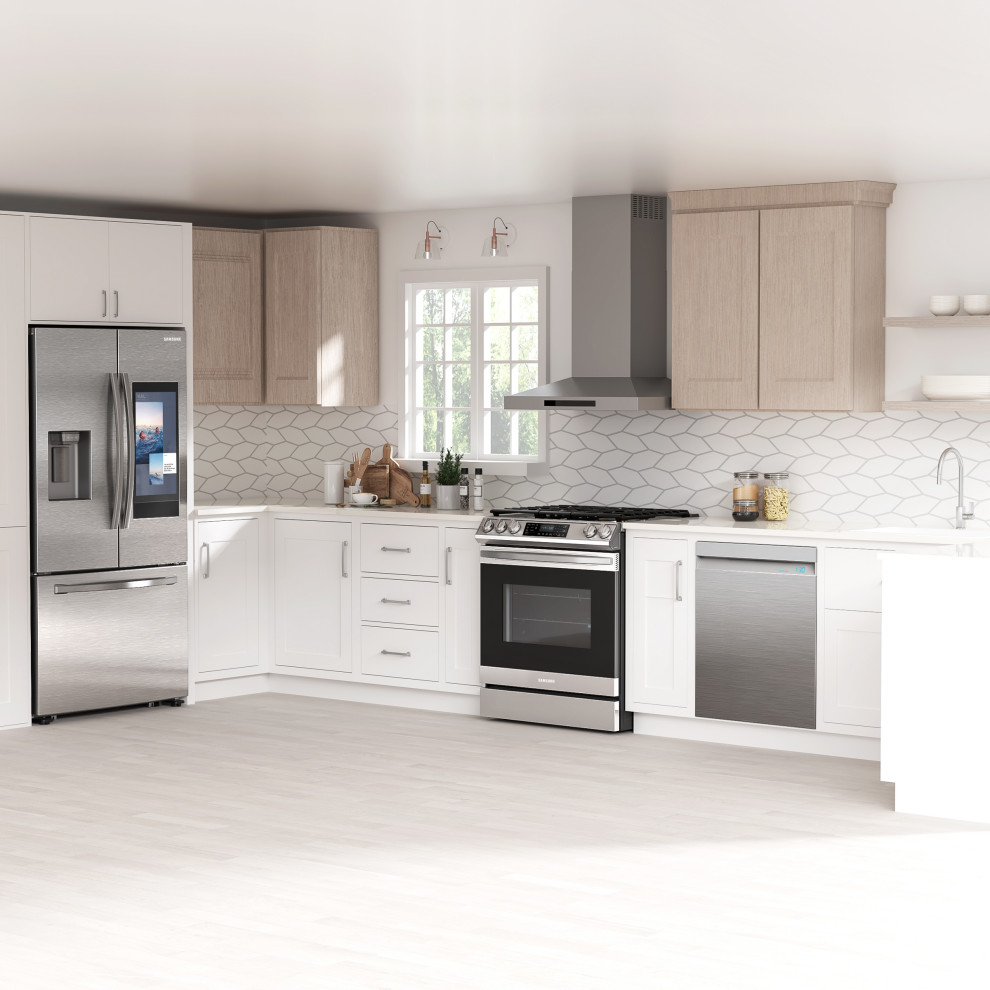 Samsung Kitchen Appliances Transitional Kitchen New York by