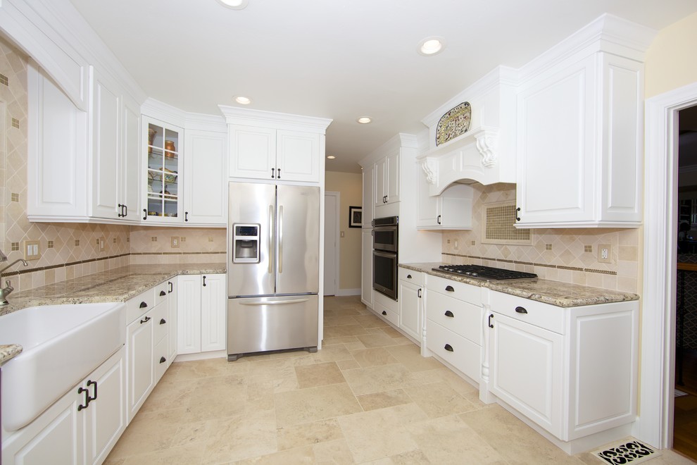 San Diego Vintage White Kitchen Full Design and Renovation