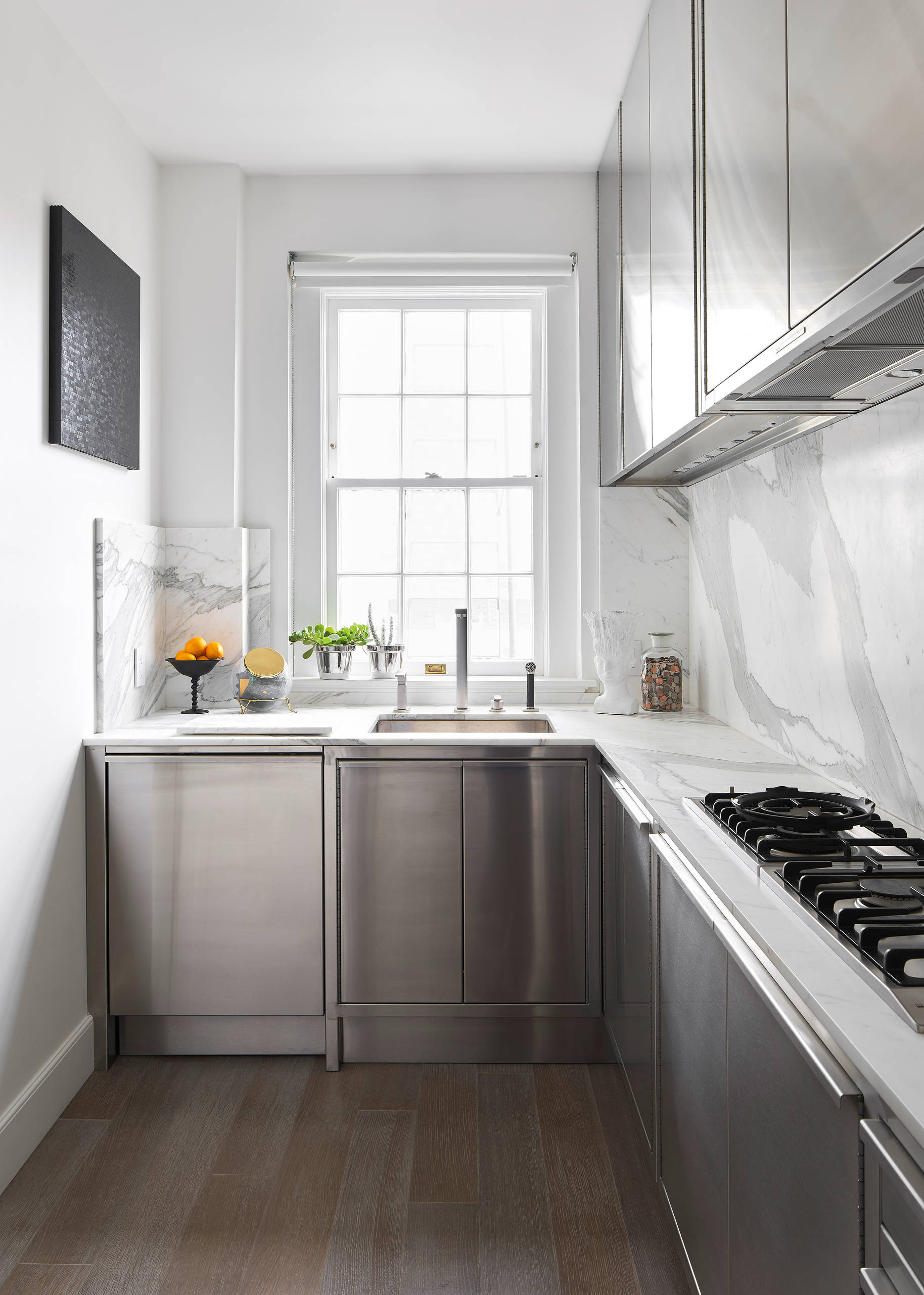 75 Kitchen with Stainless Steel Cabinets Ideas You'll Love