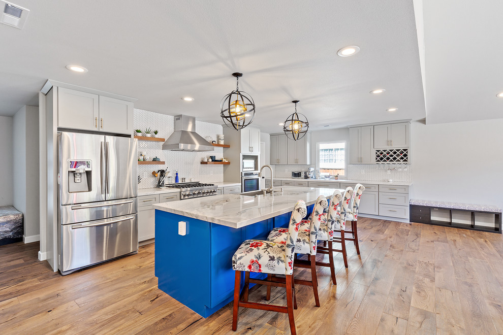 San Jose Complete Remodel and Addition Modern Kitchen San