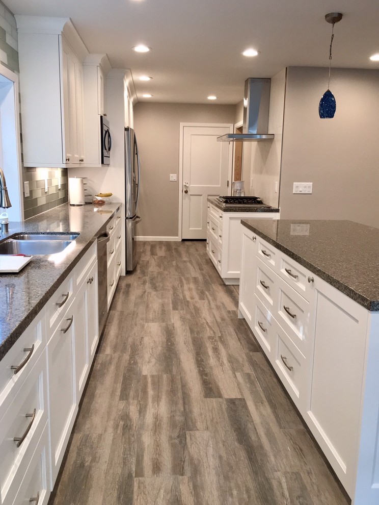 Santa Clara Kitchen Expansion Transitional Kitchen San Francisco