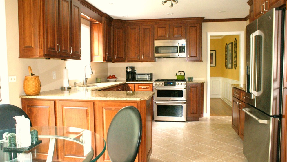 Saratoga Kitchens Contemporary Kitchen Boston by Saratoga