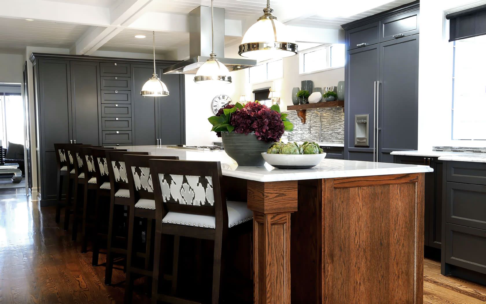 Wood Paneling Kitchen Island Houzz