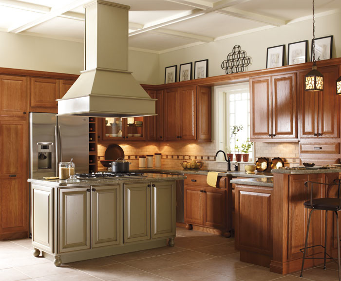 Schrock Oak Sahara Traditional Kitchen DC Metro by Bray & Scarff Houzz