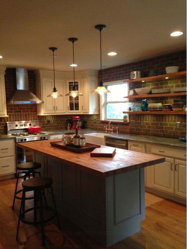 Schuler Kitchen Job1 Farmhouse Kitchen Columbus by Lowes Kitchen/Bath Design Houzz