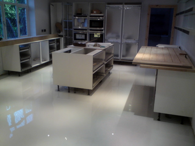 Seamless Domestic Poured Resin Flooring North East Surfaces Contemporary Kitchen Other Houzz Au Seamless Domestic Poured Resin Flooring