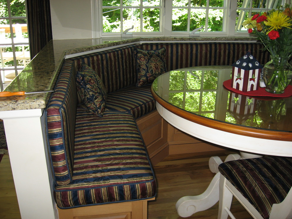 Seat Cushions for Banquette Area, Throw Pillows, Upholstered Chair